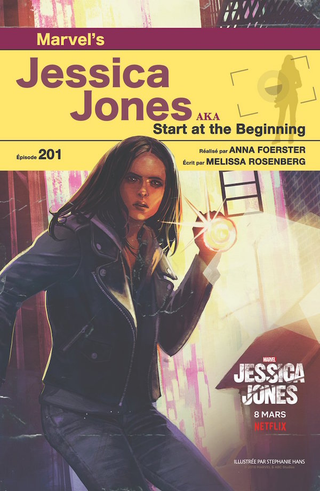Getting a Nancy Drew vibe with this cover for the season two premiere.
